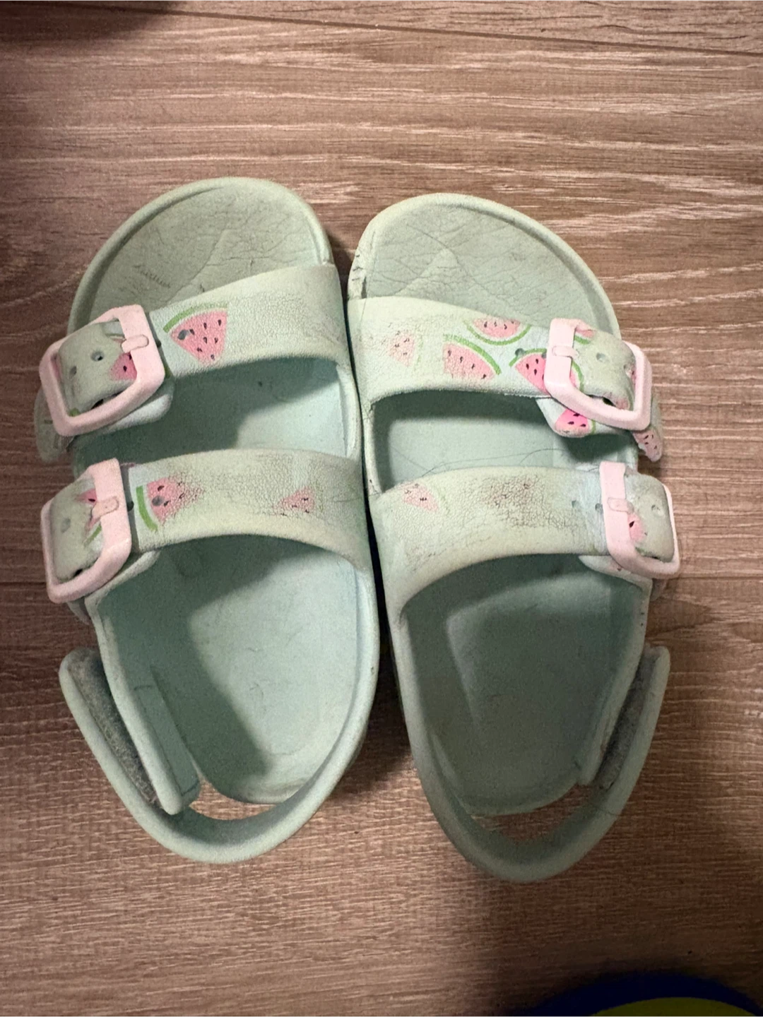 Kids' Watermelon Slides - Size 7-8