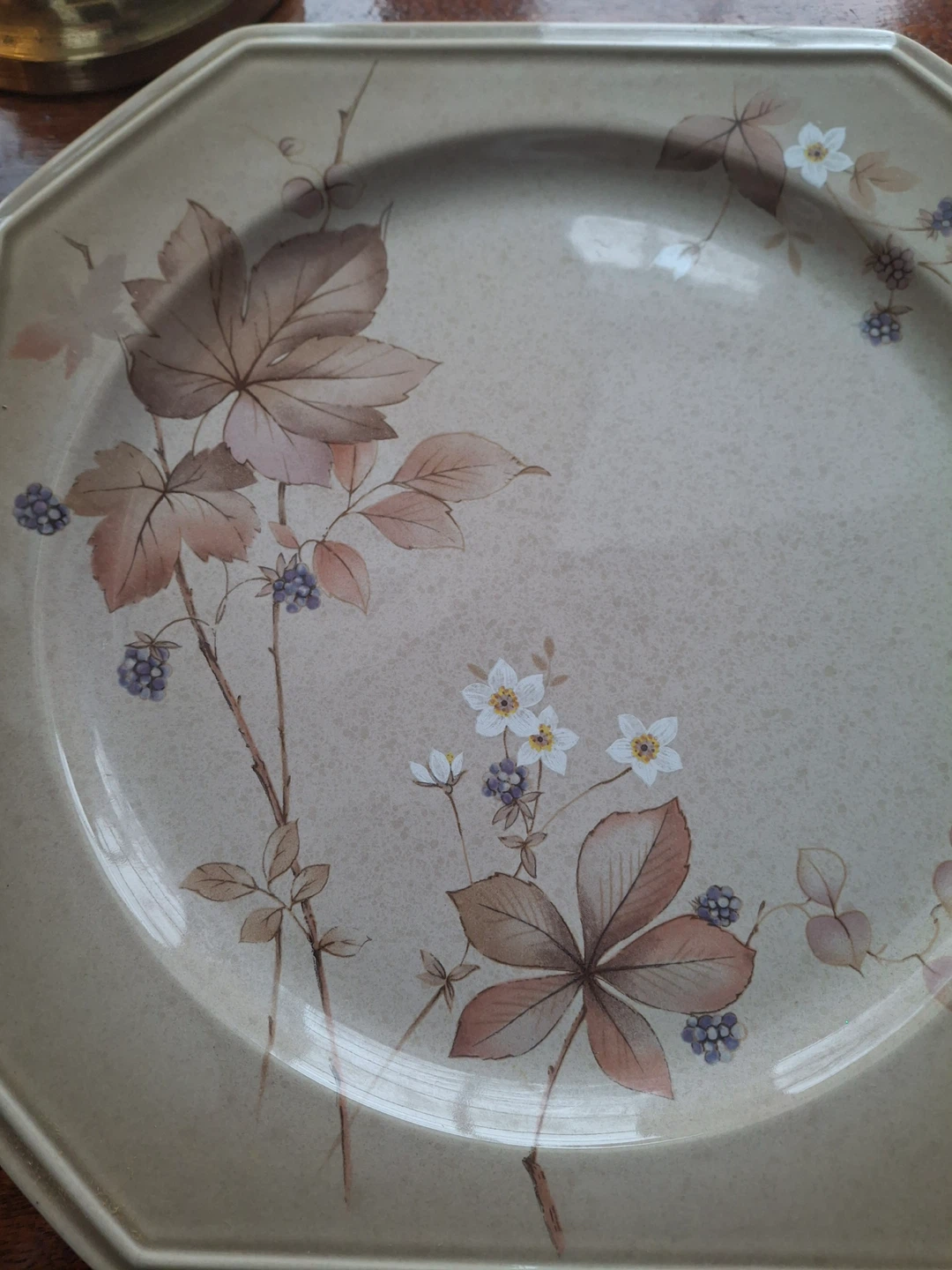 Large Mikasa plate (Impulse pattern) - photo 2