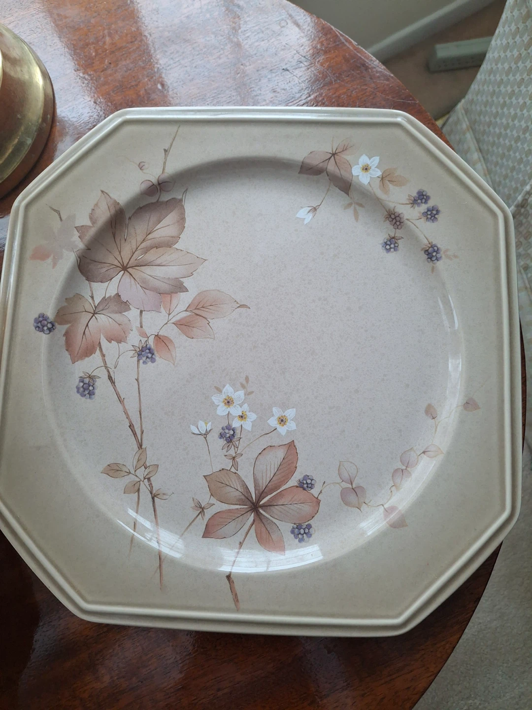 Large Mikasa plate (Impulse pattern) - photo 4