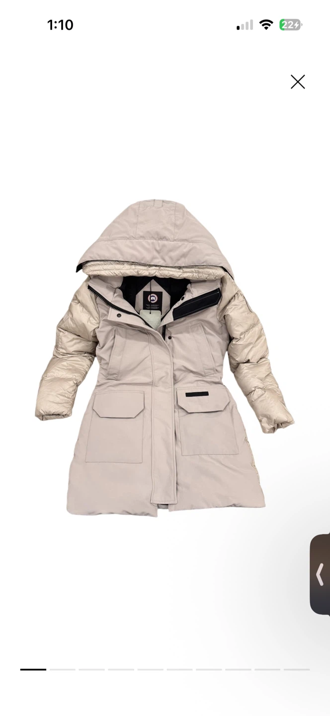 BNWT Canada Goose Paradigm Trillium Parka Limestone | Size S