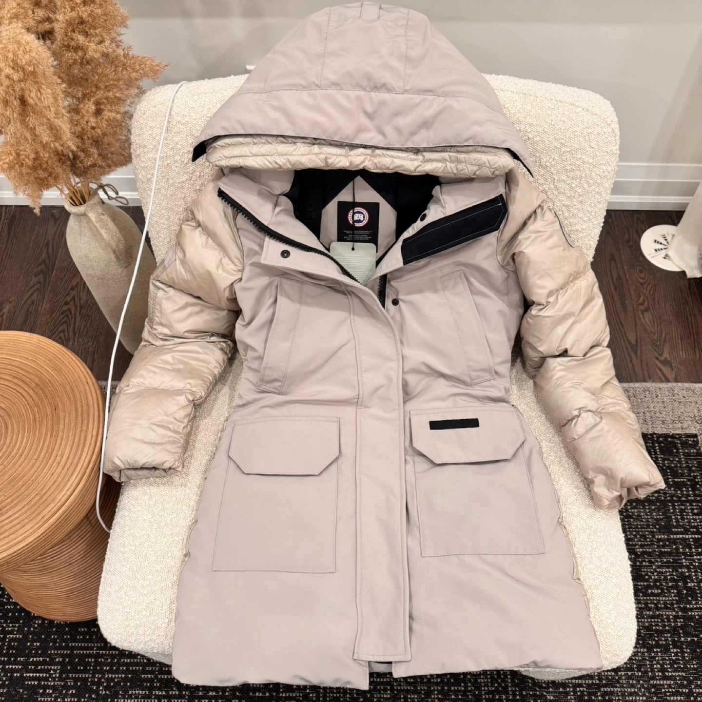 BNWT Canada Goose Paradigm Trillium Parka Limestone | Size S - photo 2