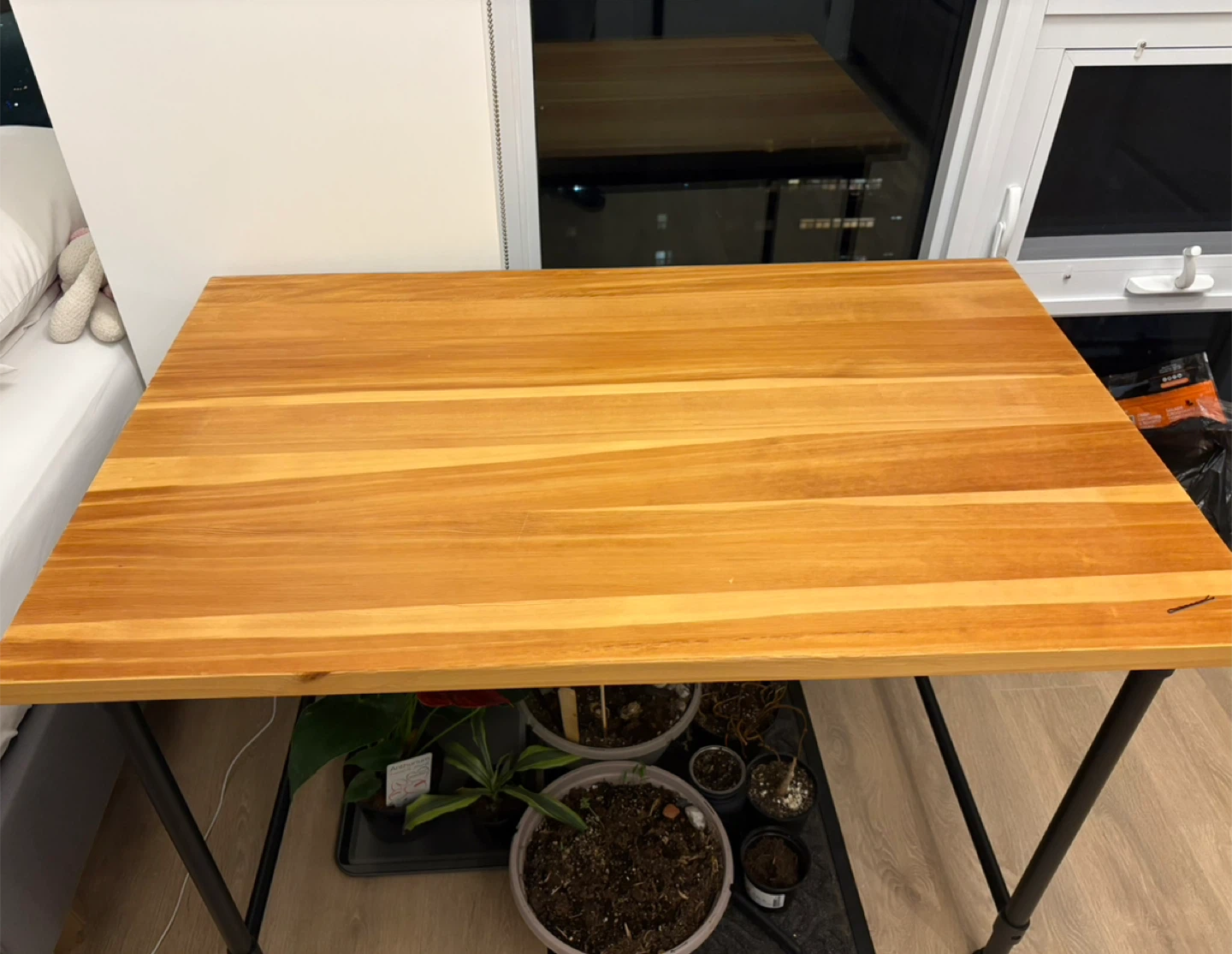 Wooden Top Desk Table