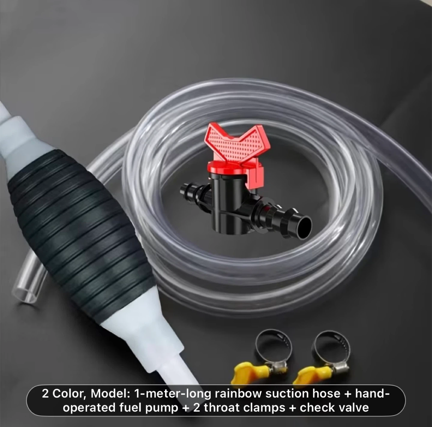 Multifunctional Liquid Suction Pump, Manual Fuel Transfer Pump - photo 3