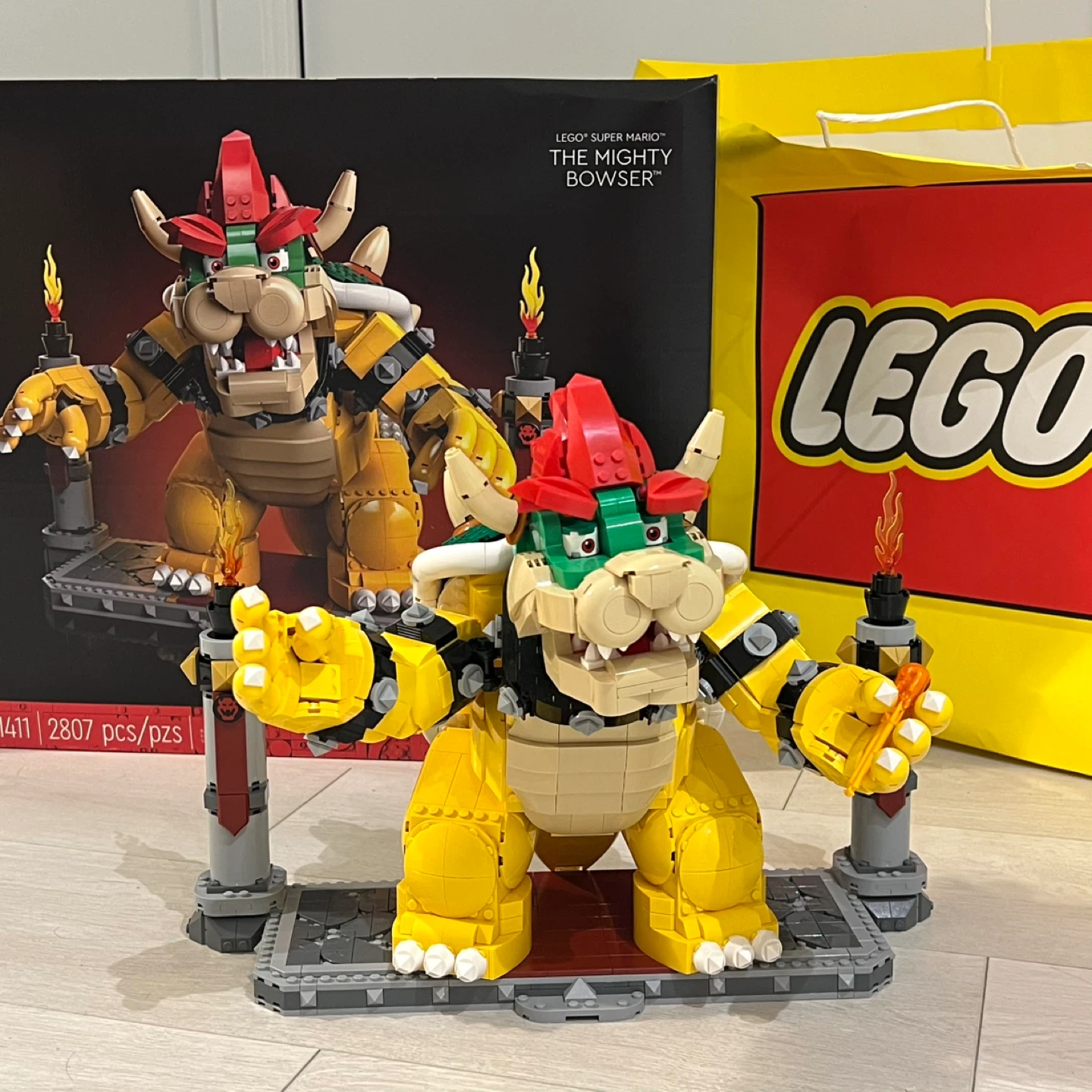 LEGO Super Mario The Mighty Bowser Building Set