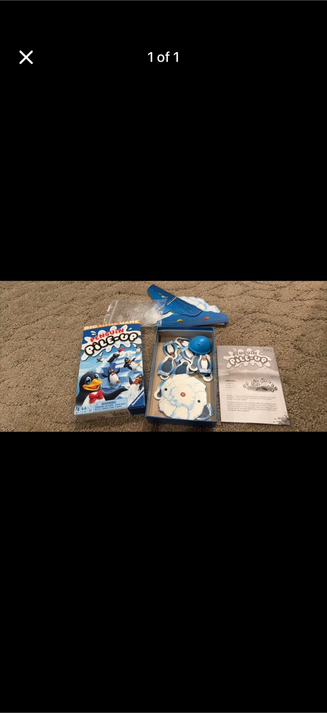 Pressman Penguin Pile-Up Game