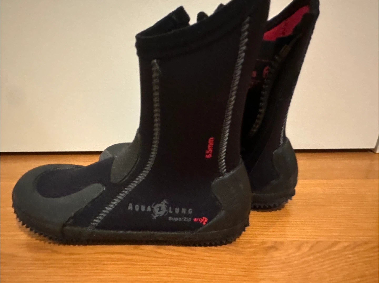 Aqua Lung Superzip 6.5mm Neoprene Boots - US Size 6 - photo 3