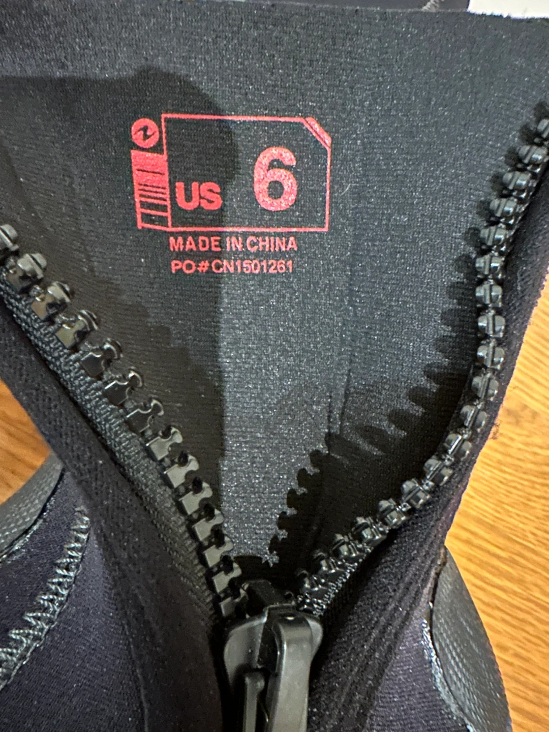 Aqua Lung Superzip 6.5mm Neoprene Boots - US Size 6 - photo 4