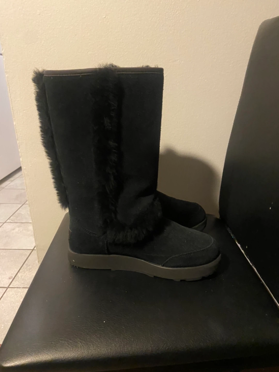 New Blue UGG Waterproof Tall Boots size 8