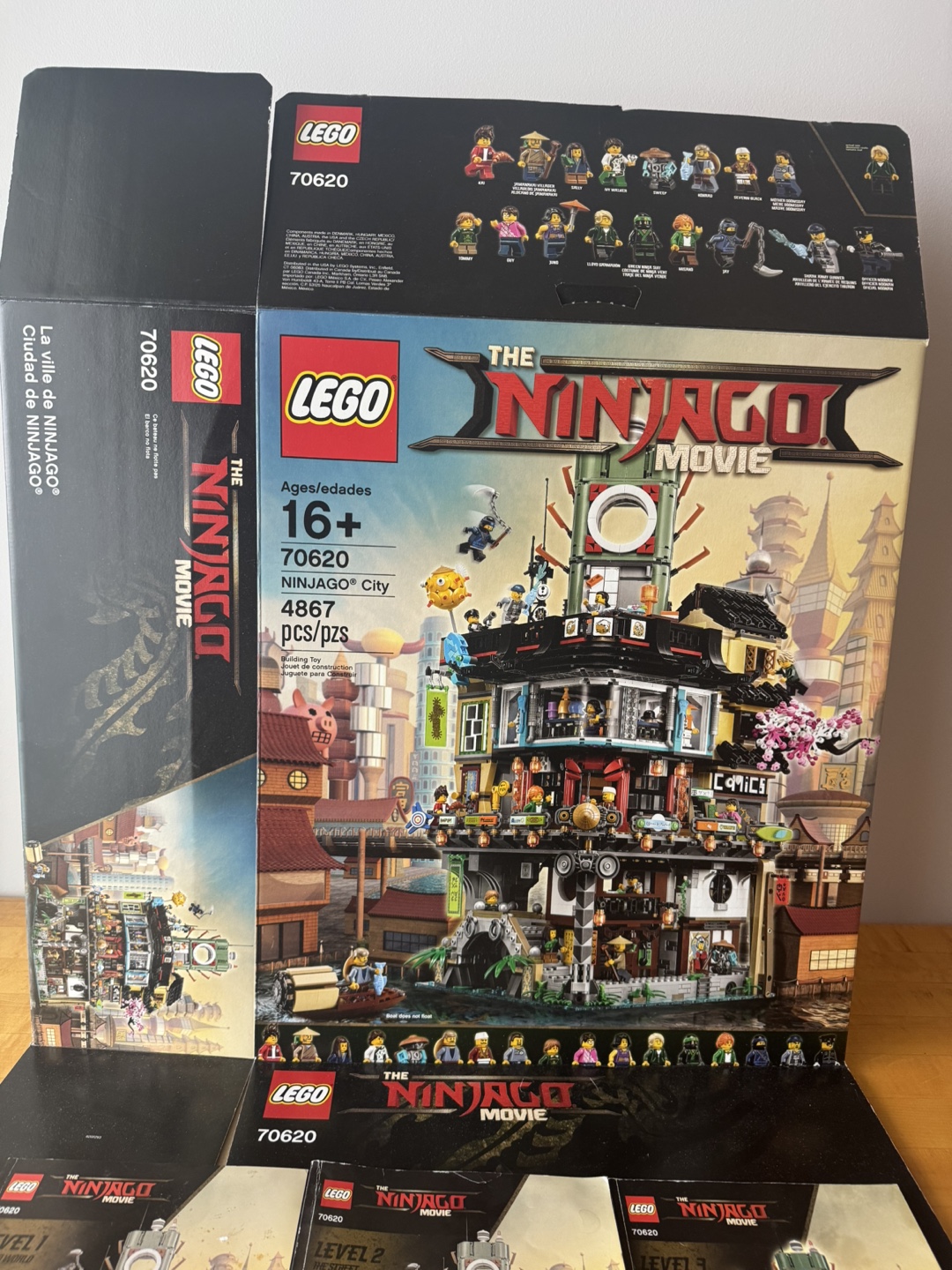 Retired LEGO 70620 NINJAGO City | Built+ Minifigures