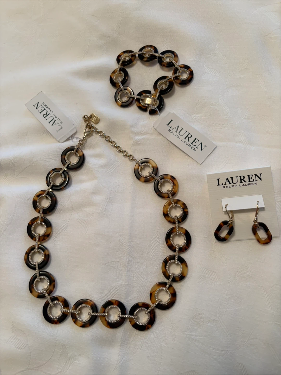 Lauren Ralph Lauren Tortoiseshell Jewellery Set - photo 4