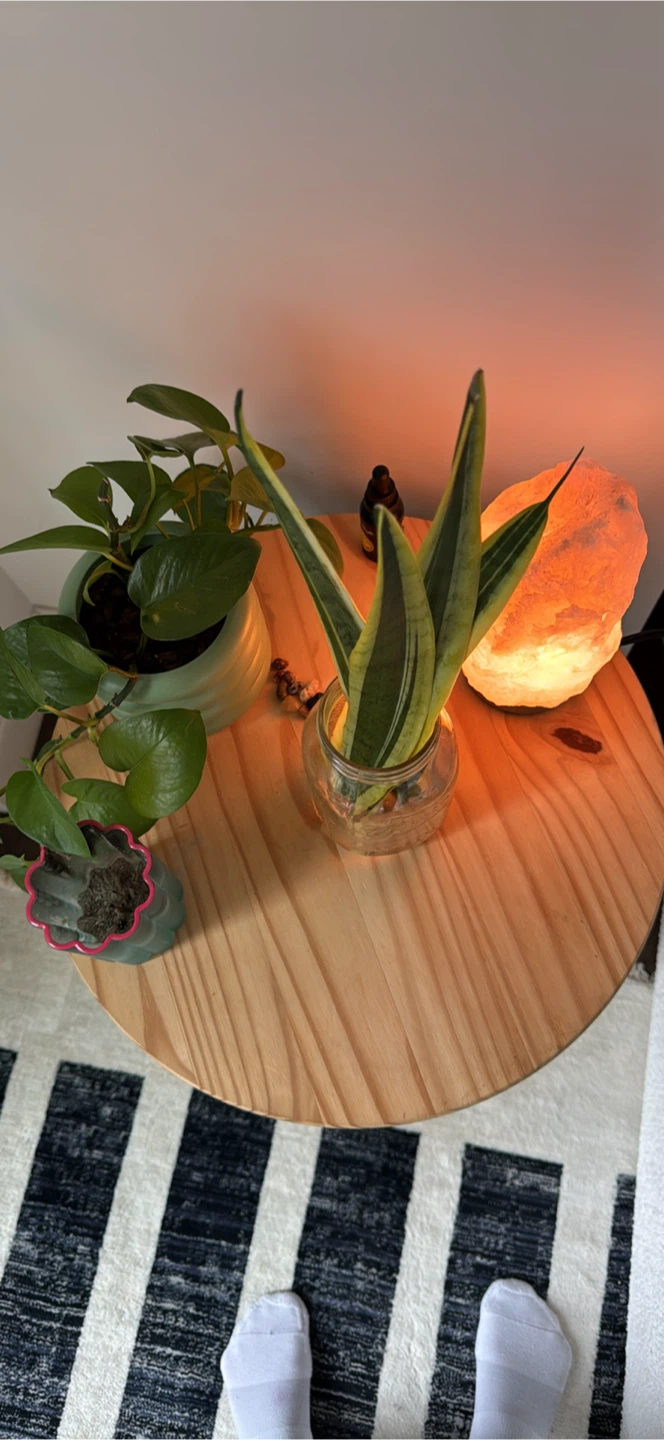 Wooden Side Table - photo 2