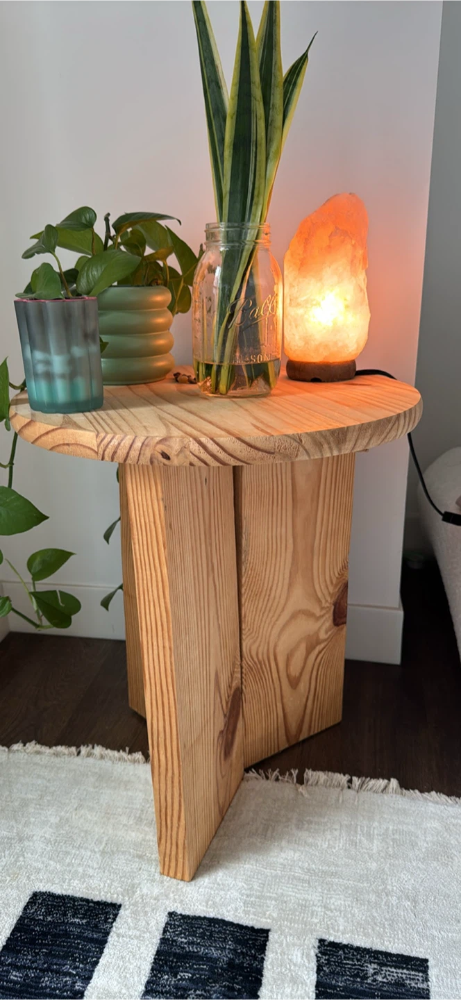 Wooden Side Table