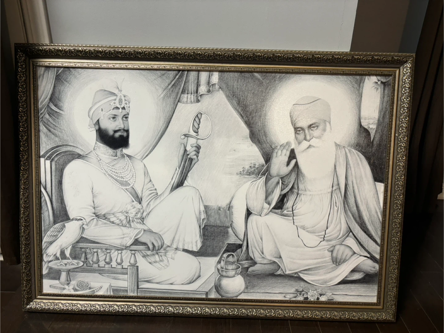 Guru Gobind Singh Ji and Guru Nanak Ji - photo 2