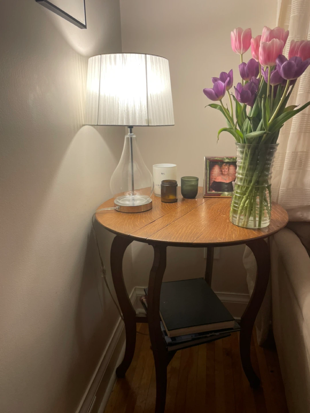 Vintage Wooden Accent Table