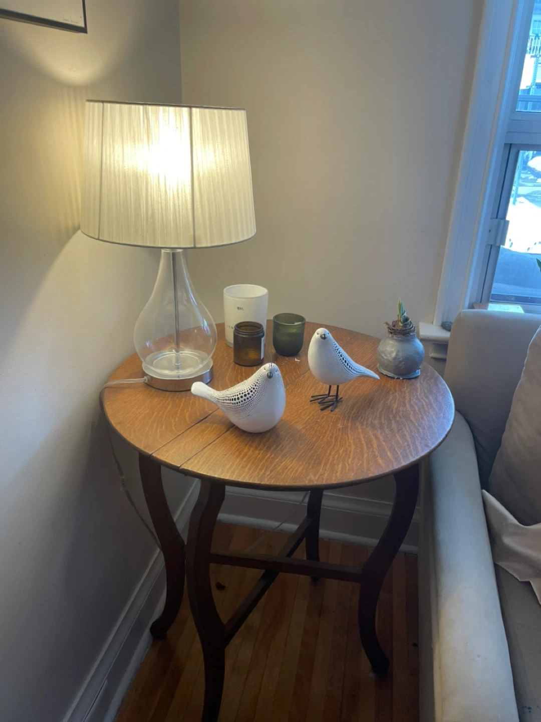 Vintage Wooden Accent Table - photo 4