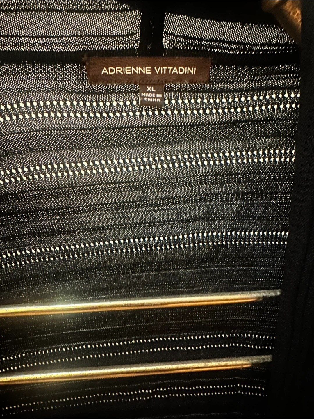 Adrienne Vittadini Black Open Front Cardigan Sweater XL - photo 2