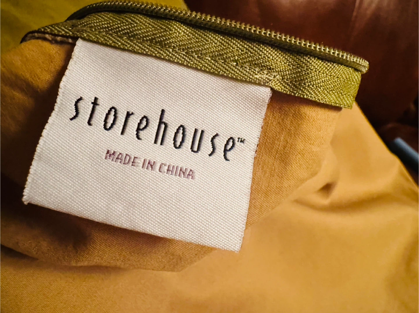 Storehouse Decorative Throw Pillow - Yellow Floral Embroidered - photo 5