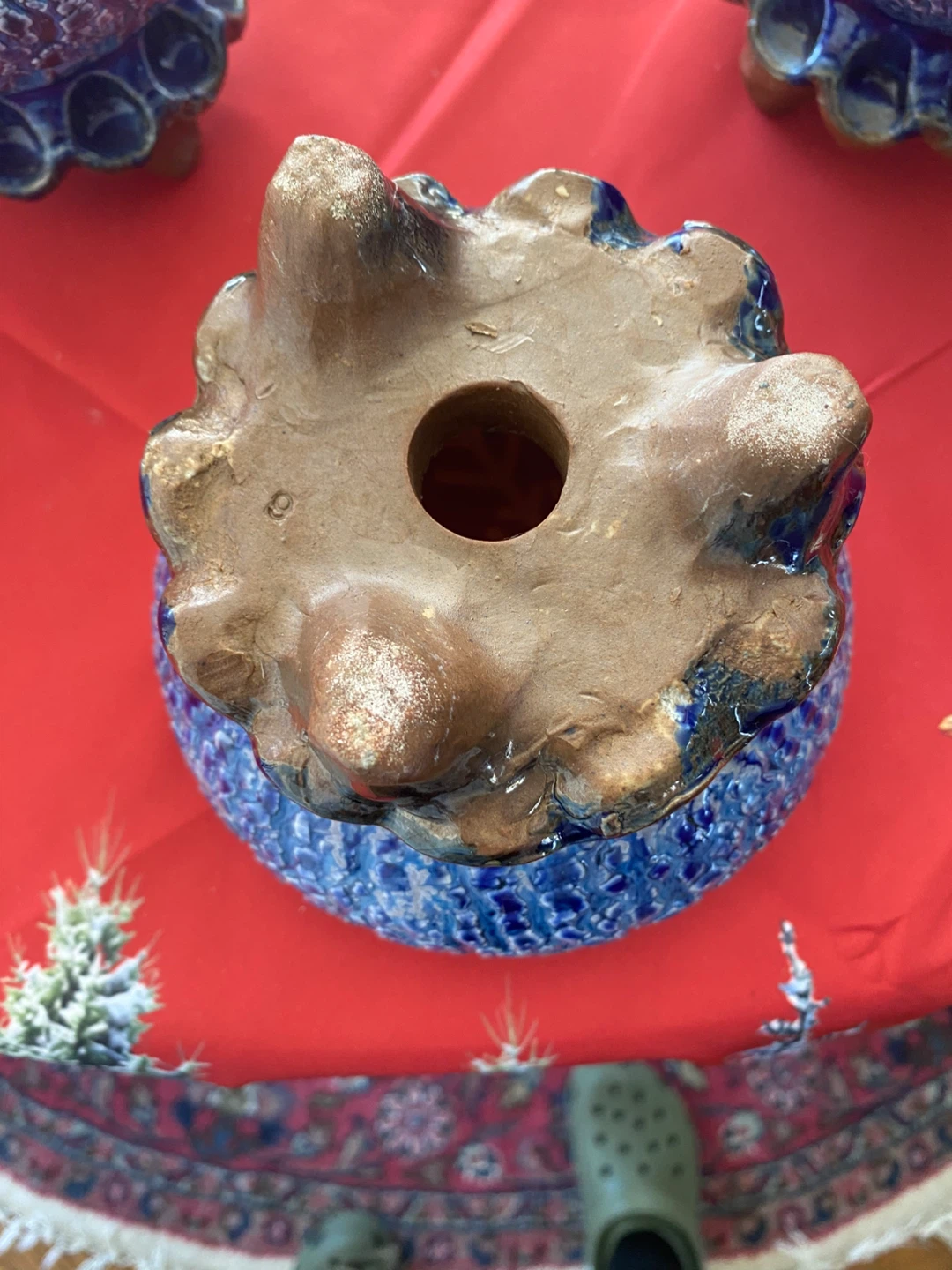 Blue pottery Planters - photo 5