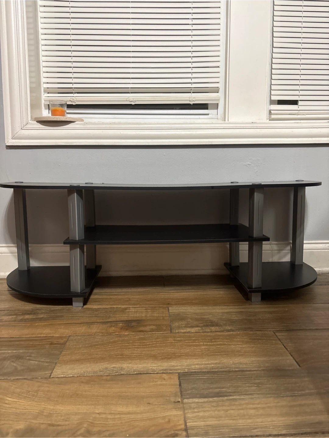 Modern Black TV Stand / Media Console – Great Condition - photo 3