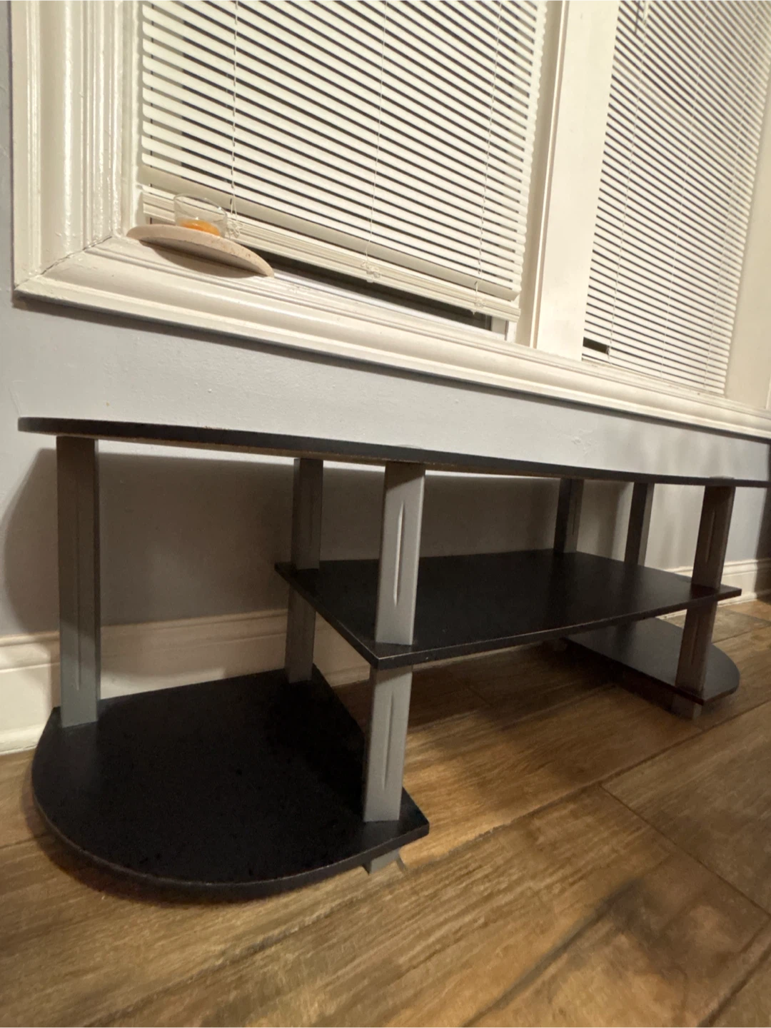 Modern Black TV Stand / Media Console – Great Condition