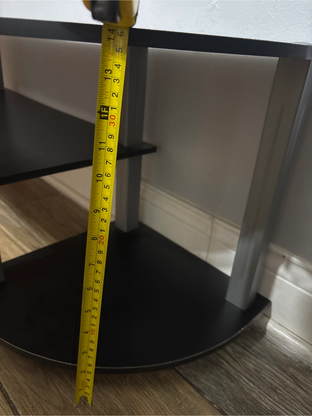 Modern Black TV Stand / Media Console – Great Condition - photo 5