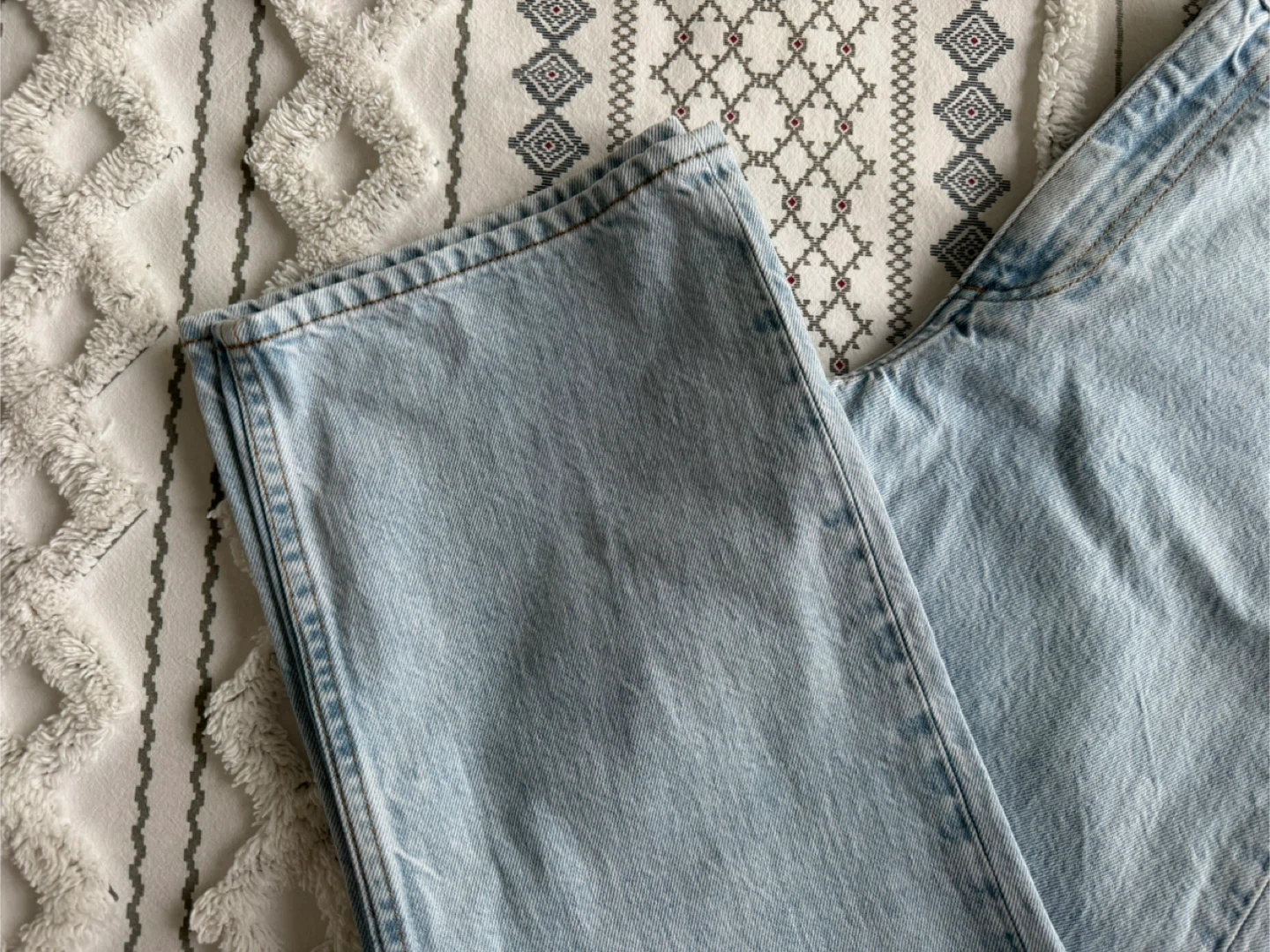 Denim Forum '90s Baggy Lo-Rise Cropped Jeans - photo 3