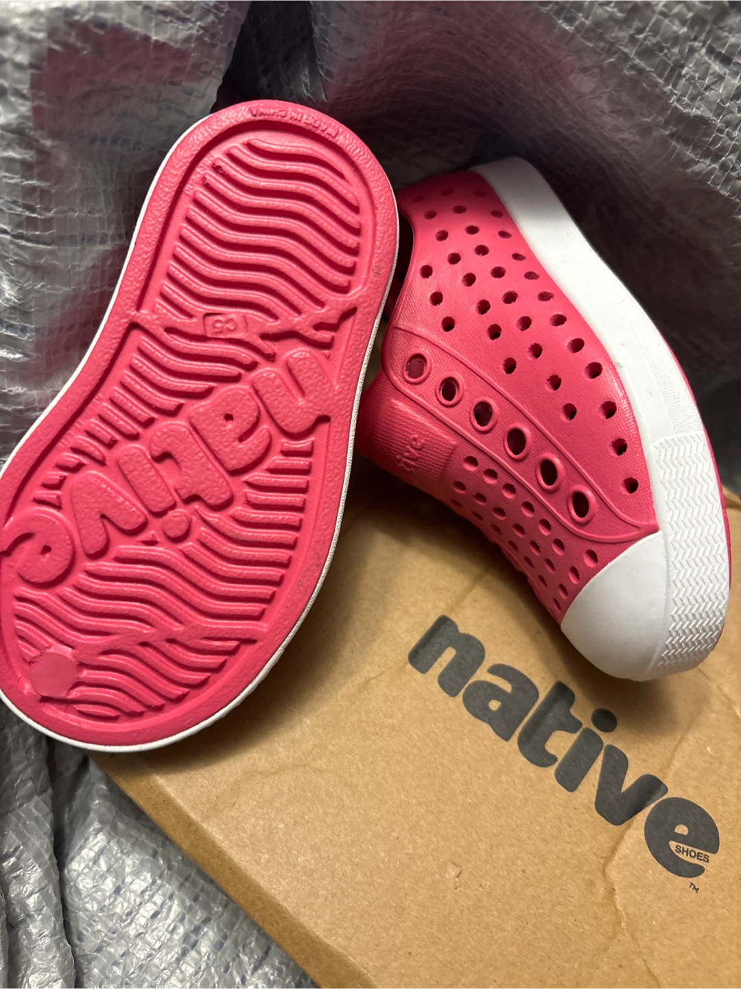 Native Shoes Kids Jefferson Slip-On Pink Size C5 - photo 2