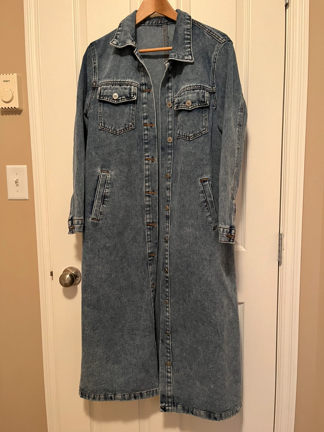Brand new! Denim long jacket