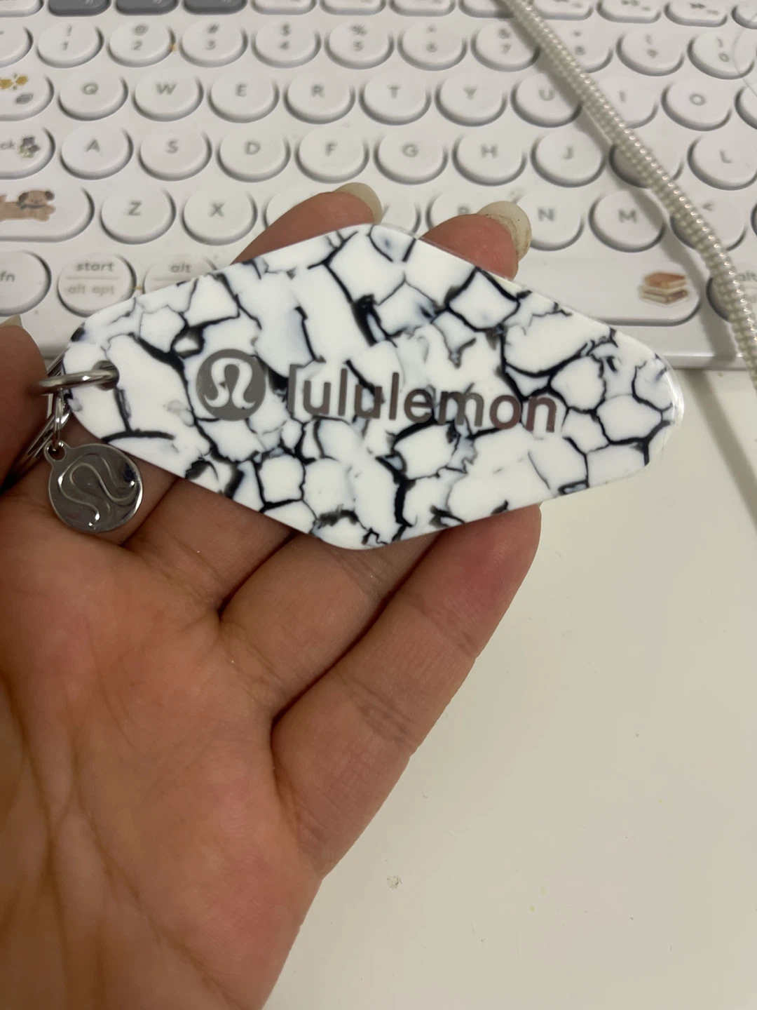 Lululemon Keychain