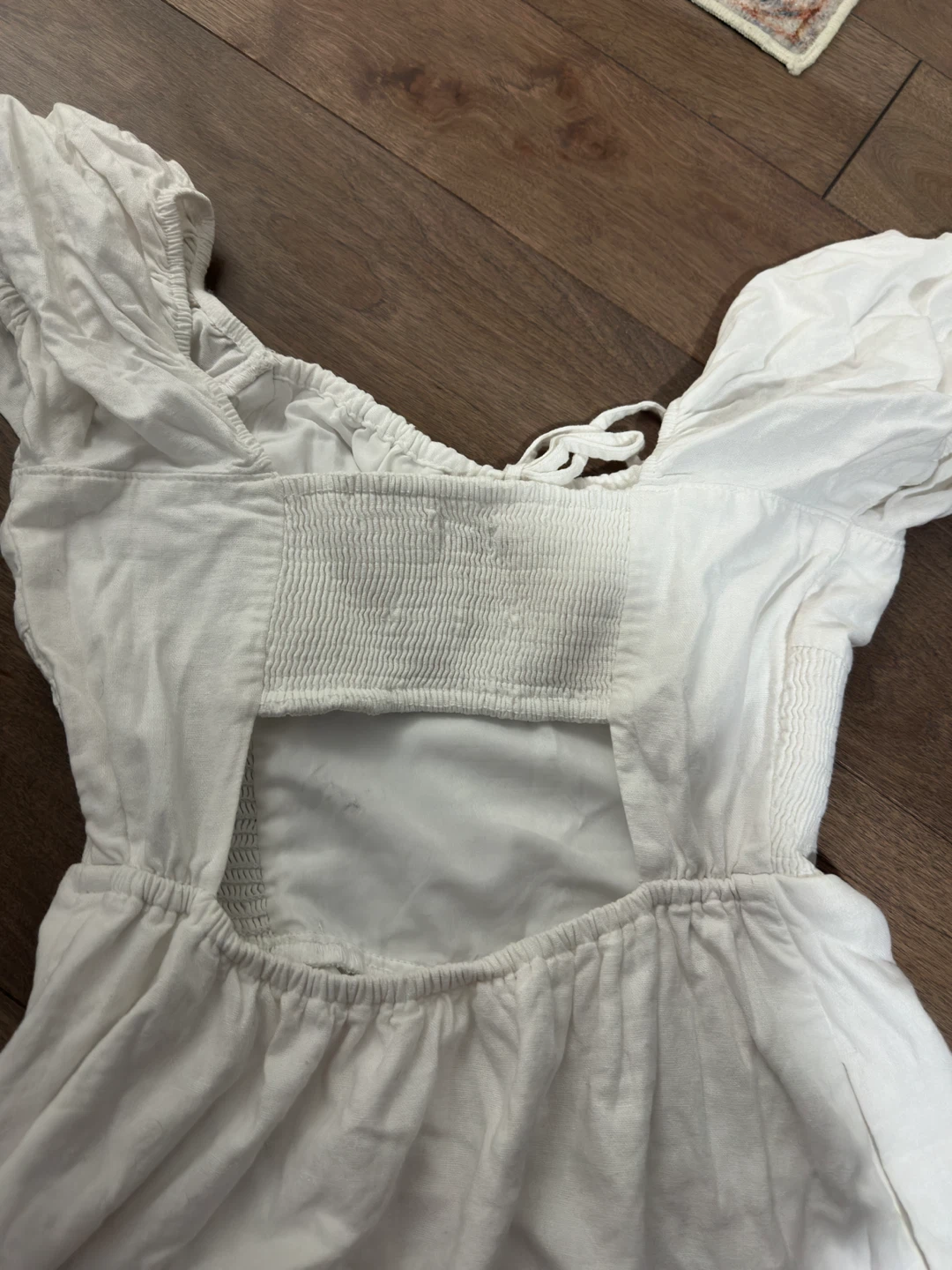 Hollister  Off-the-Shoulder Puff Sleeve Mini Dress - photo 3