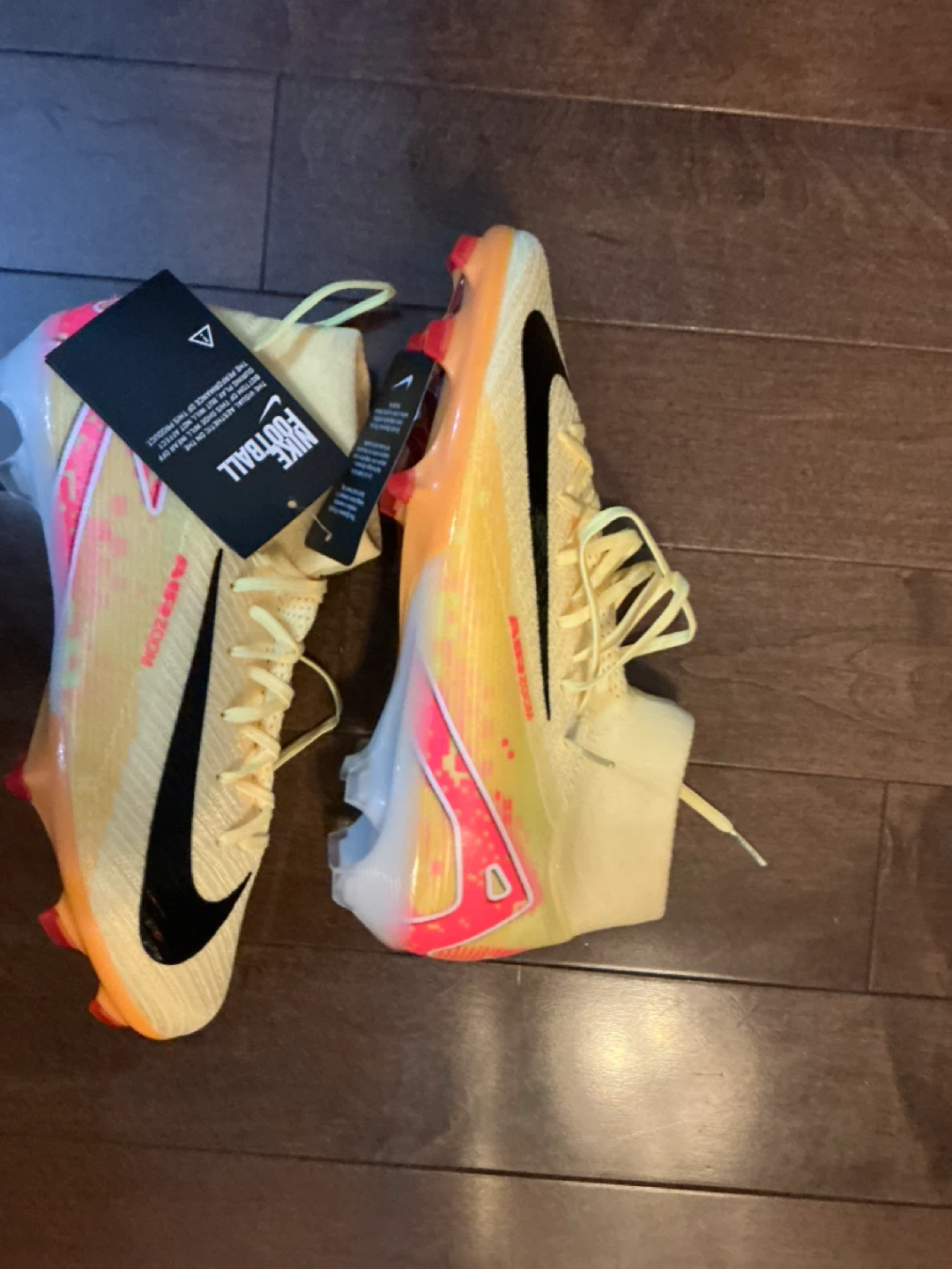 Nike Mercurial Vapor 15 Elite FG Soccer Cleats Yellow - photo 2