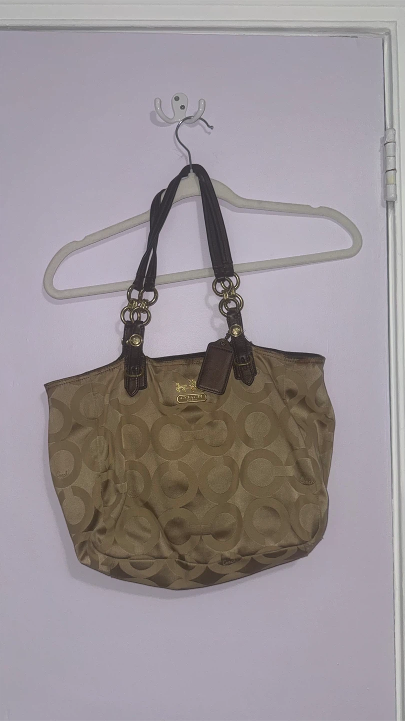 Coach Monogram Tote Bag