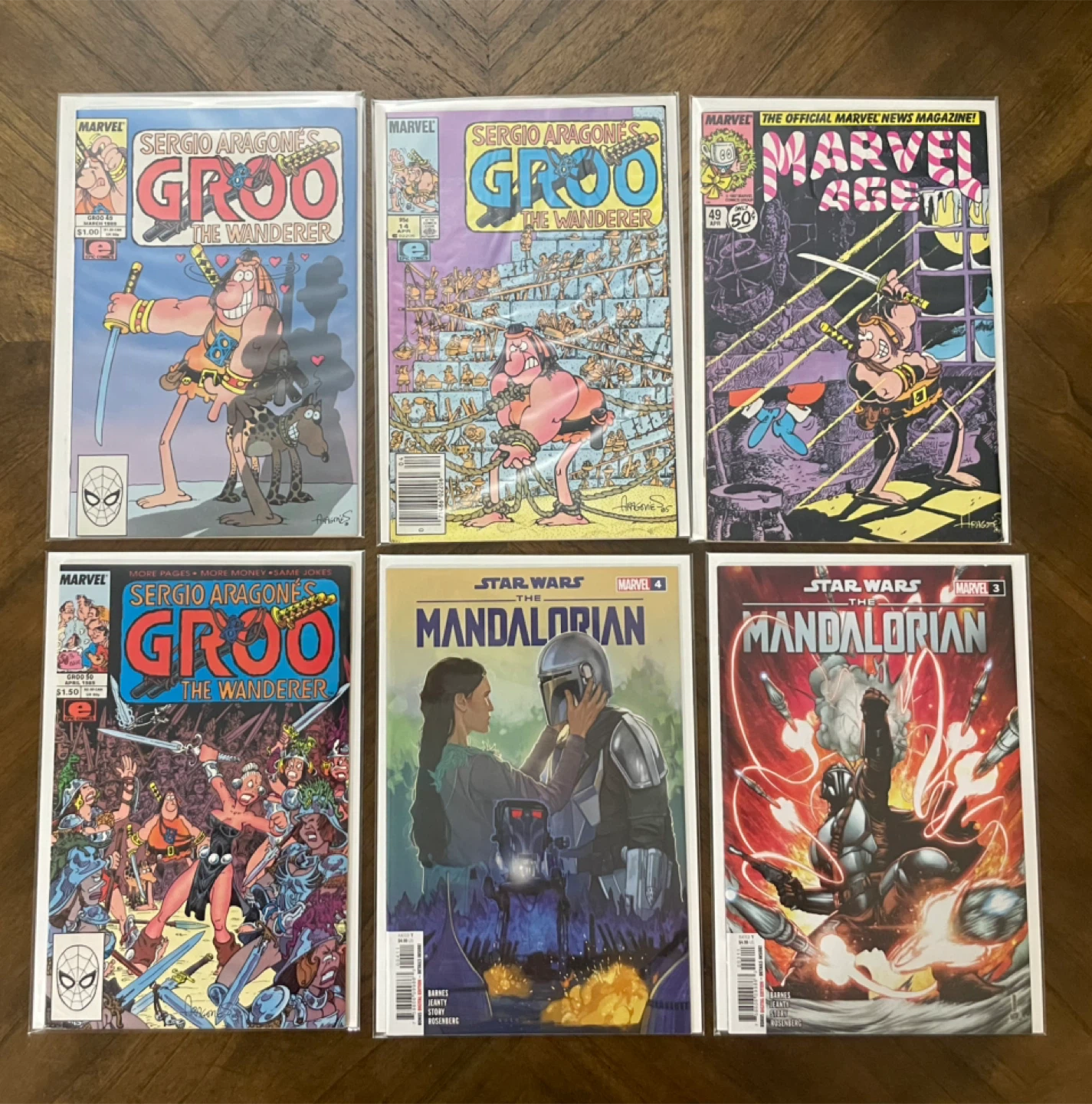 Sergio Aragonés Groo The Wanderer & Star Wars The Mandalorian