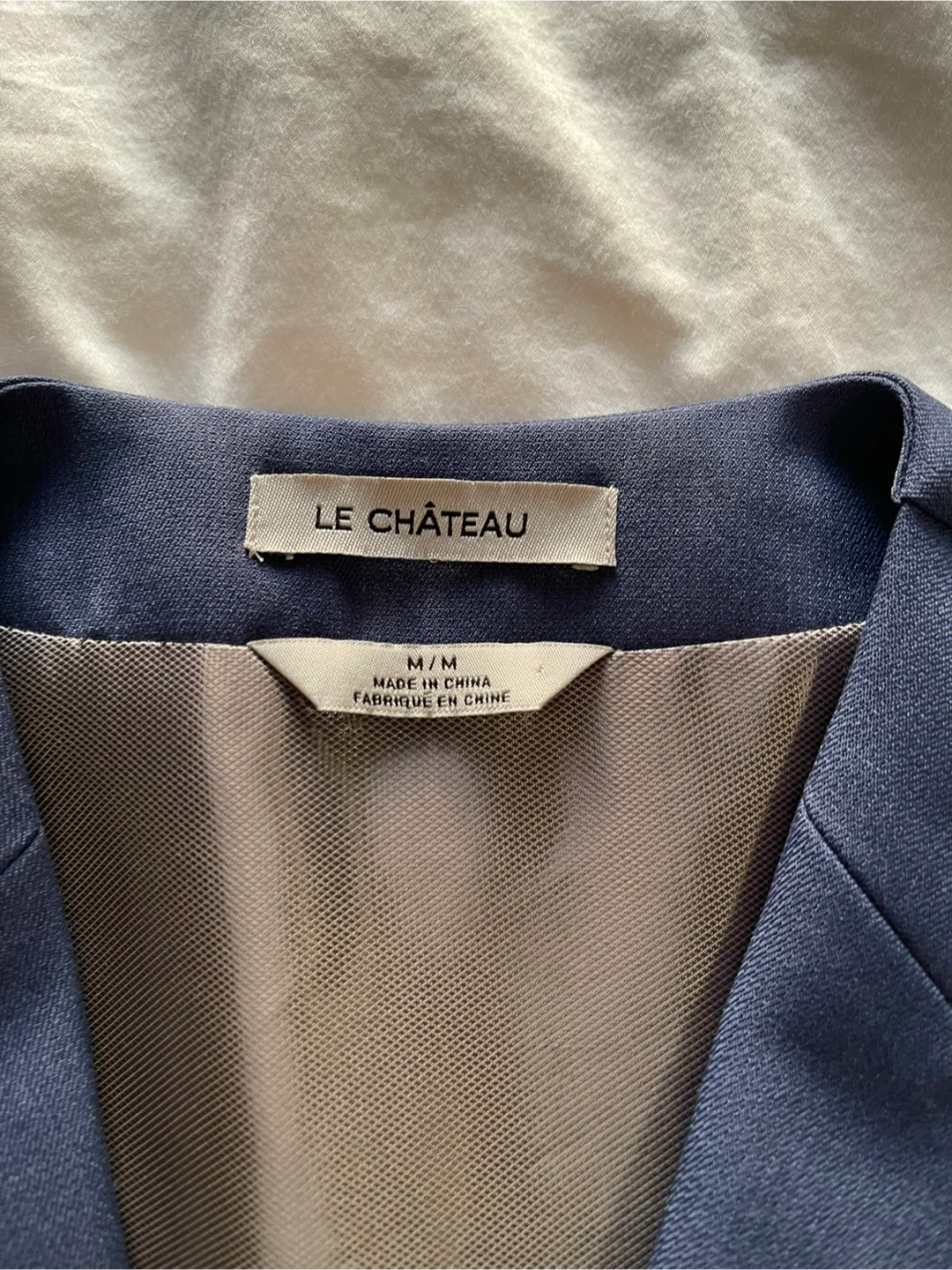 Le Château Blue Suit Jacket and Vest - photo 5