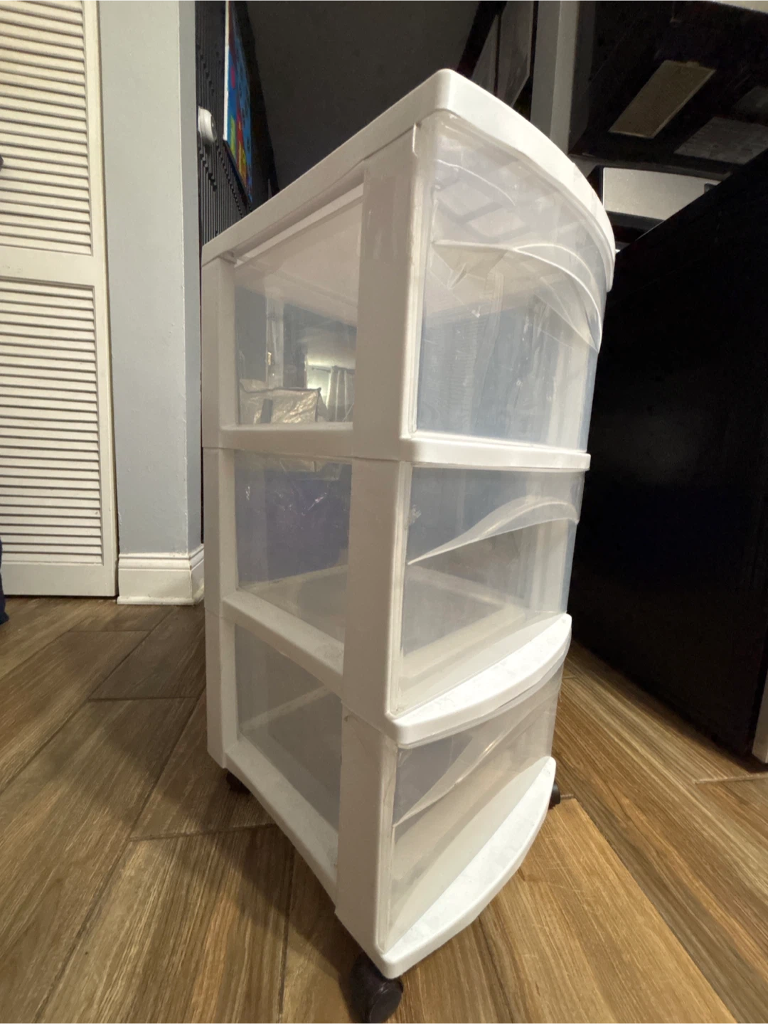 3-Drawer Plastic Storage Cart - photo 2