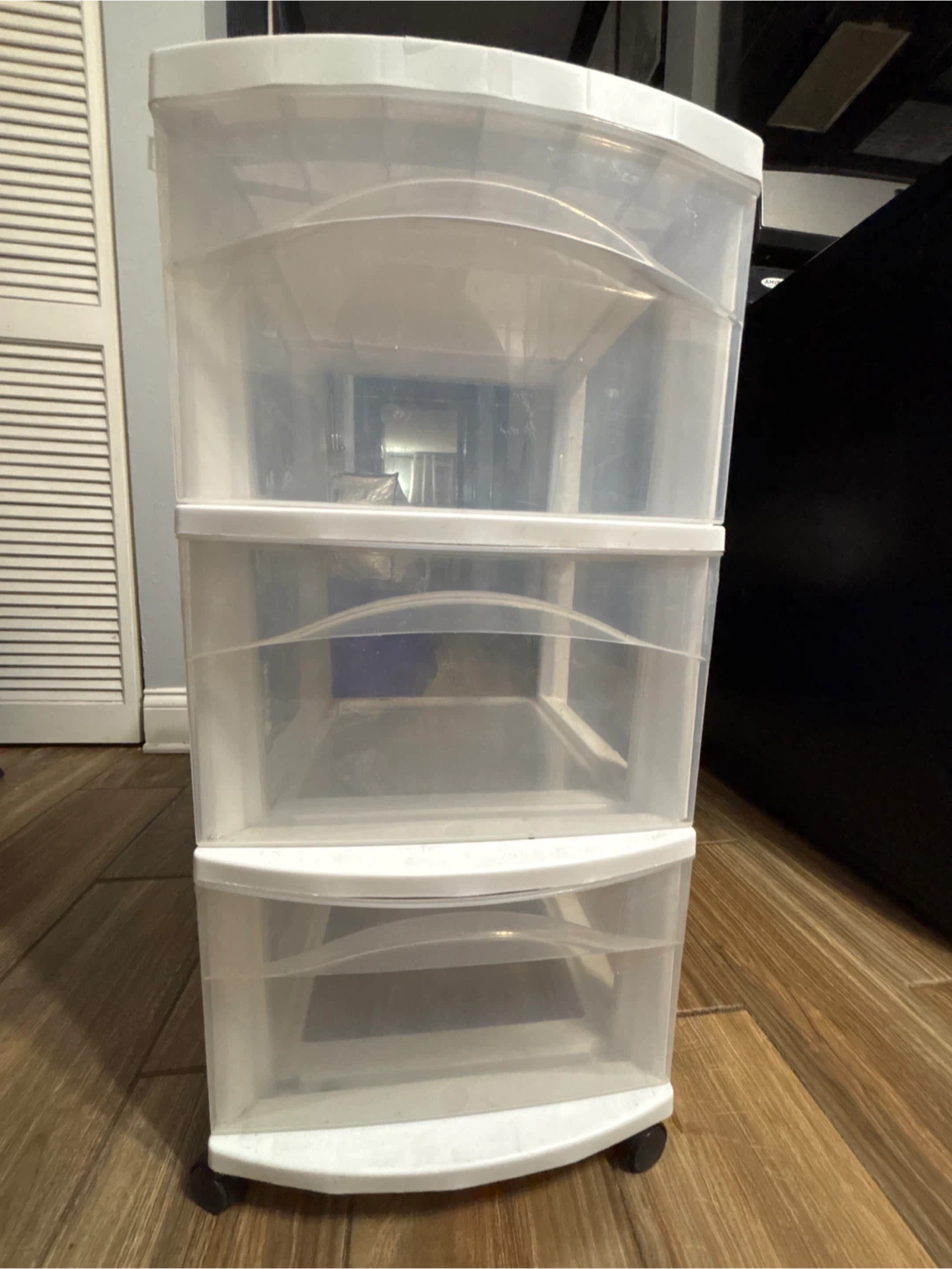 3-Drawer Plastic Storage Cart