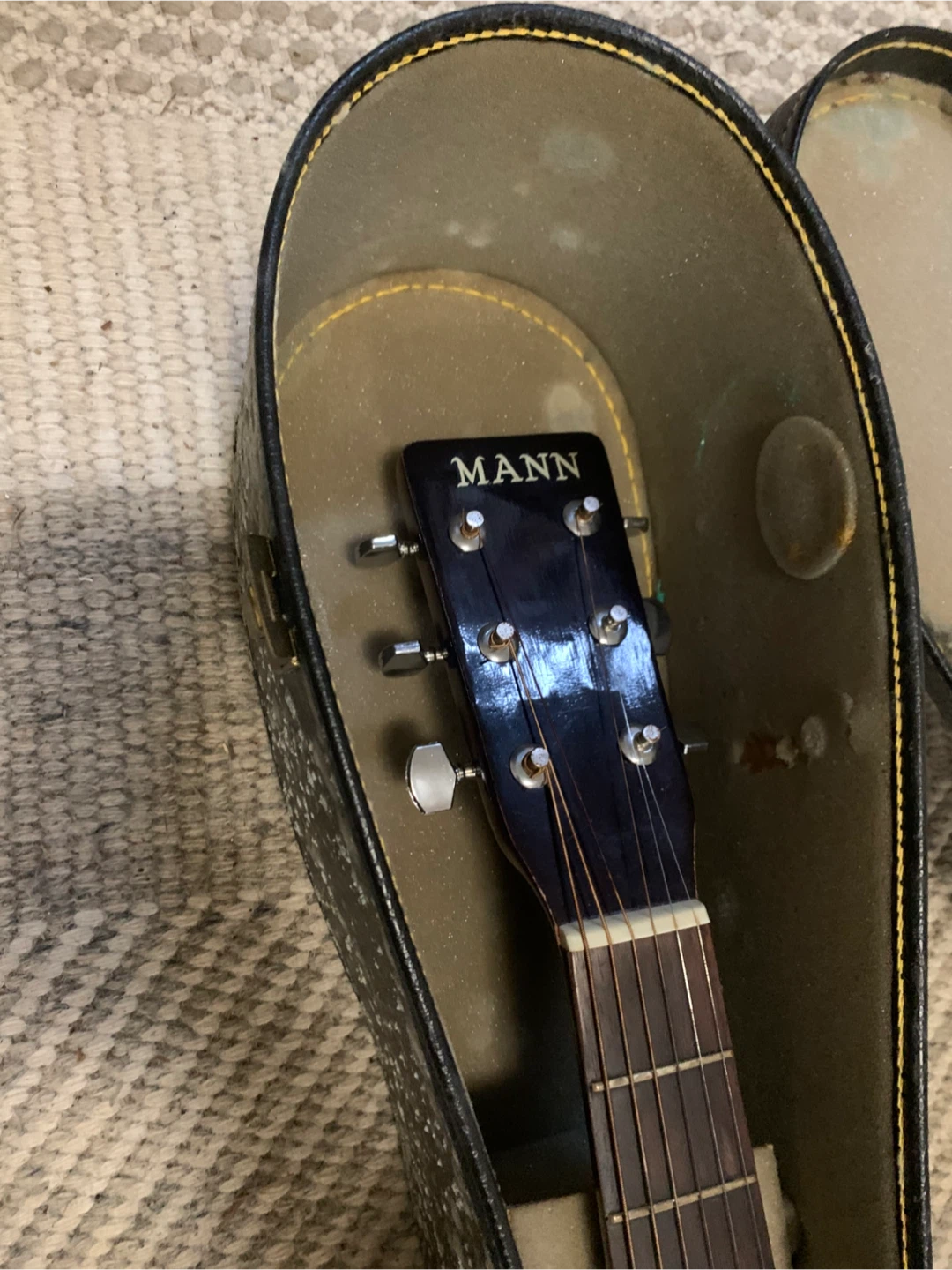 Mann Acoustic Guitar Art. NOAJ-301 with Case - photo 2