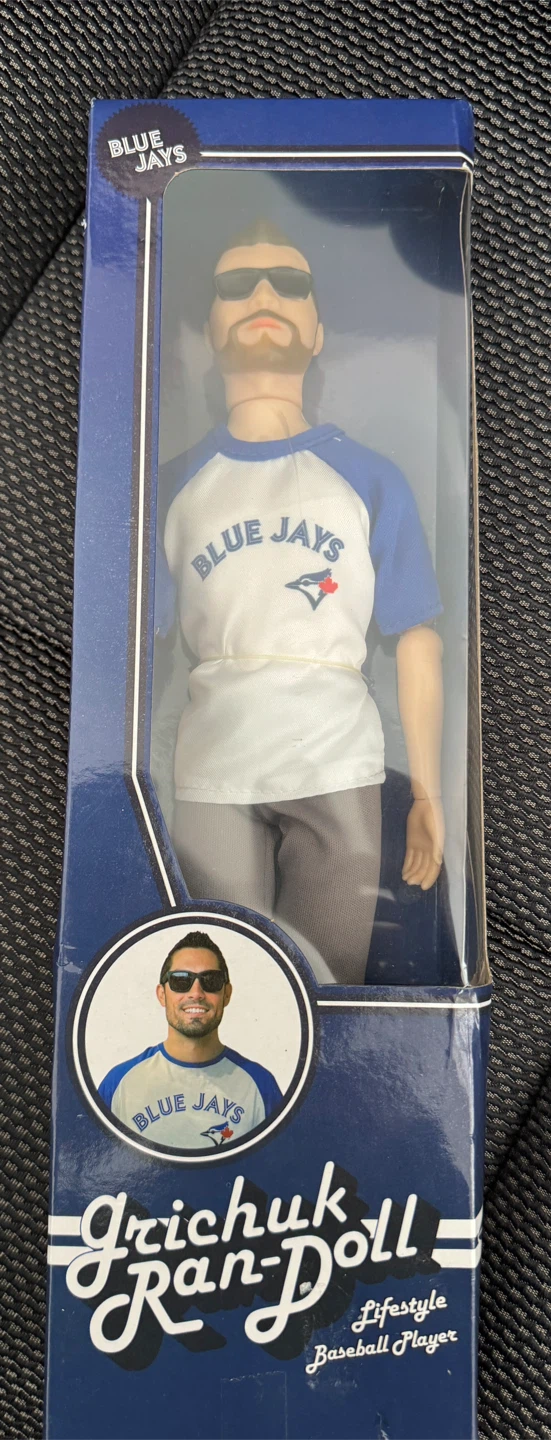 Toronto Blue Jays Grichuk Lifestyle Baseball Player Doll