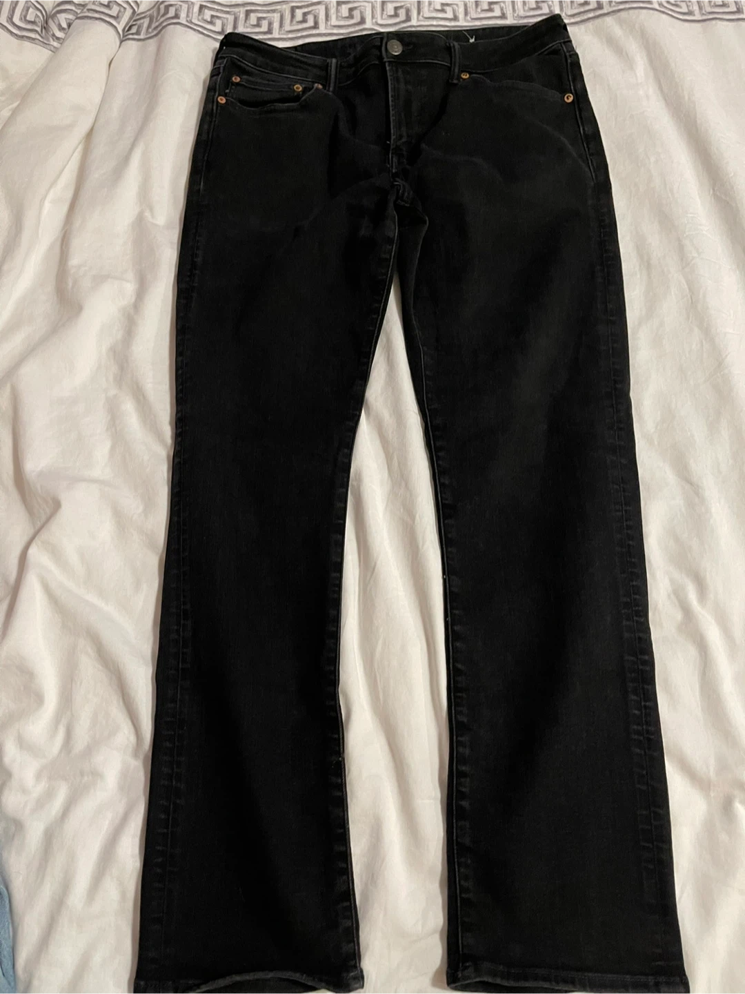 American Eagle Men's Black Jeans - 34x32 - photo 3