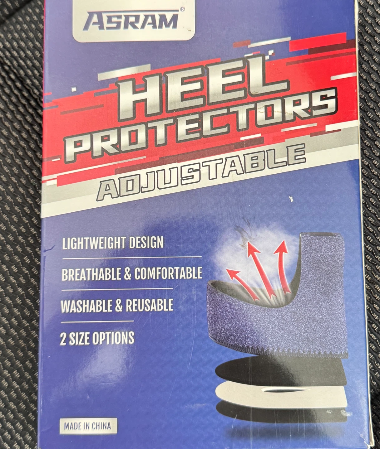 ASRAM Adjustable Heel Protectors