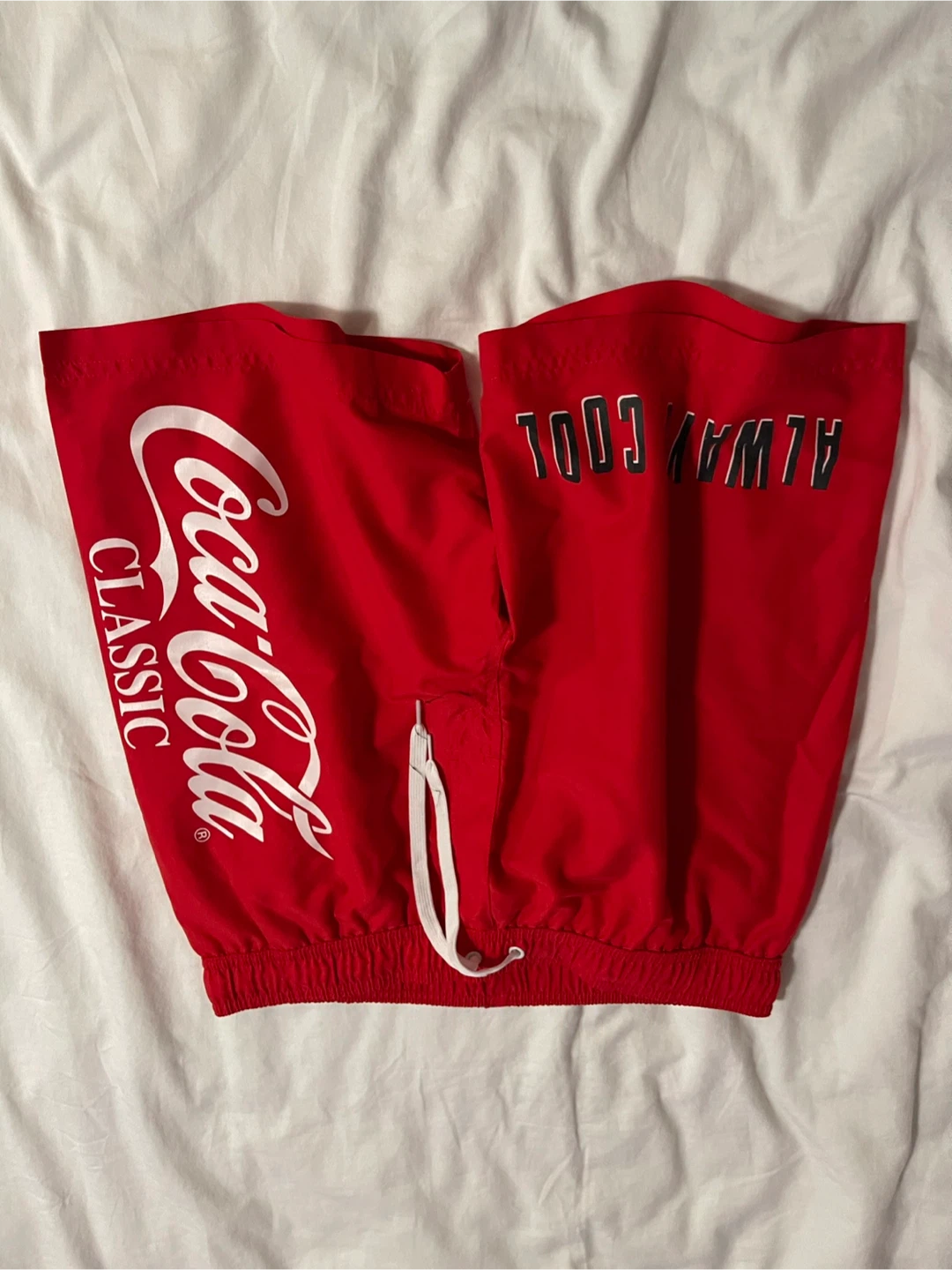 Coca-Cola Classic Swim Shorts Men's M/M Red