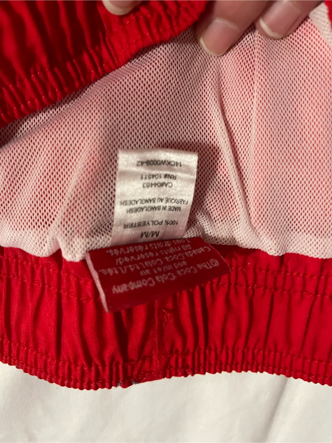 Coca-Cola Classic Swim Shorts Men's M/M Red - photo 2