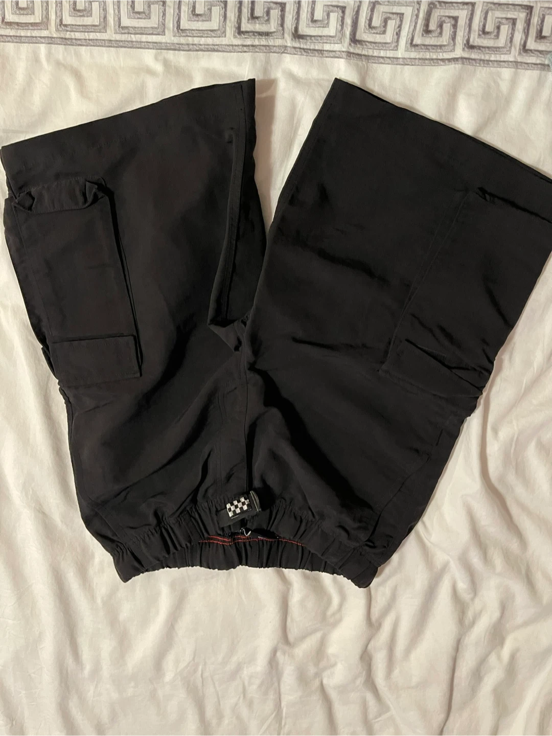 Vans Loose Fit Cargo Shorts - Black - Medium
