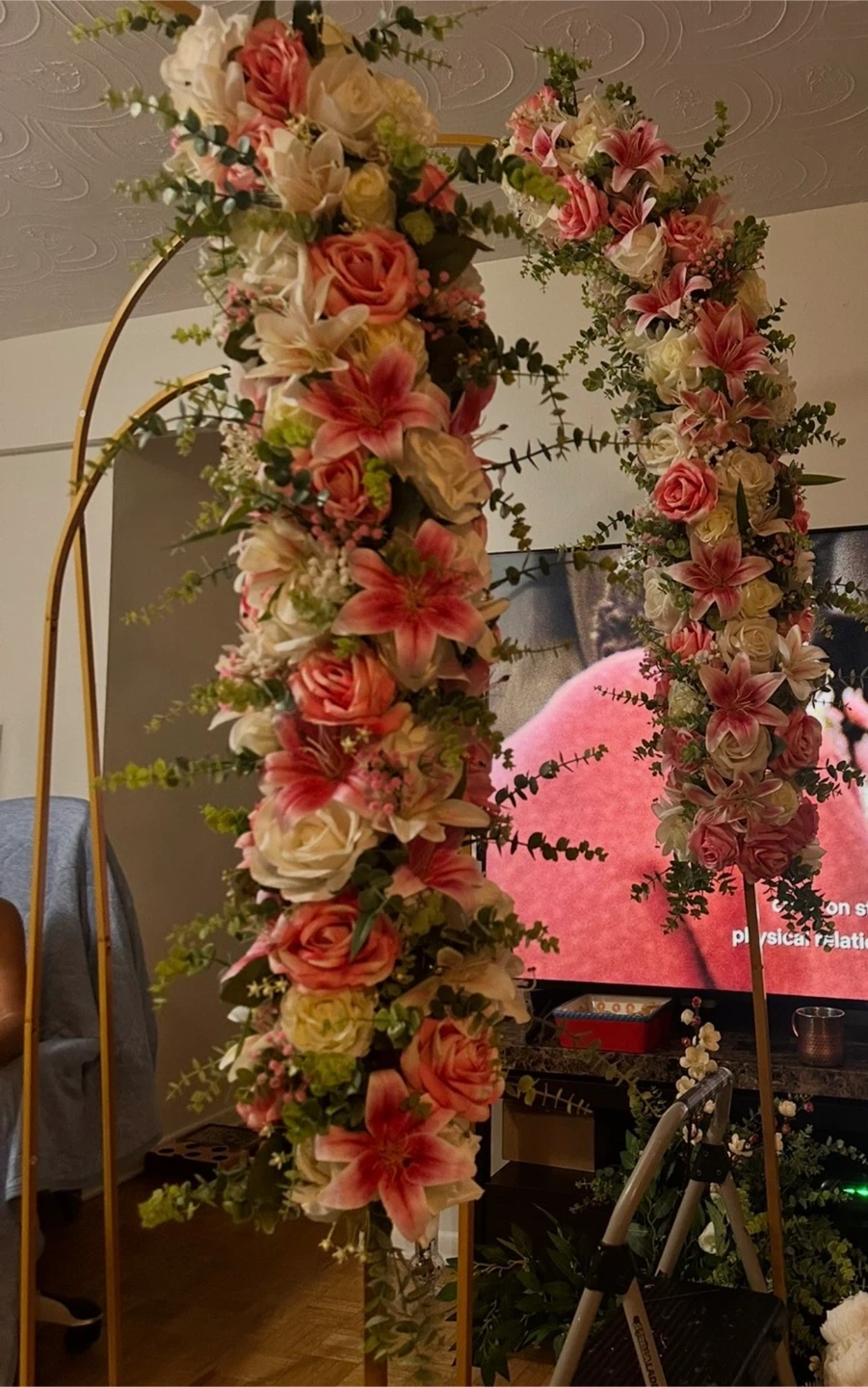 Complete Artificial Flower Arrangement Set for Events - photo 3