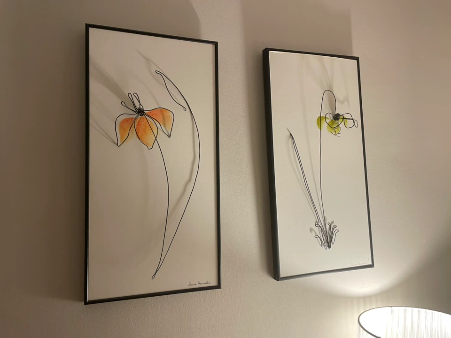 Set of 2 Framed Botanical Art Prints - photo 2