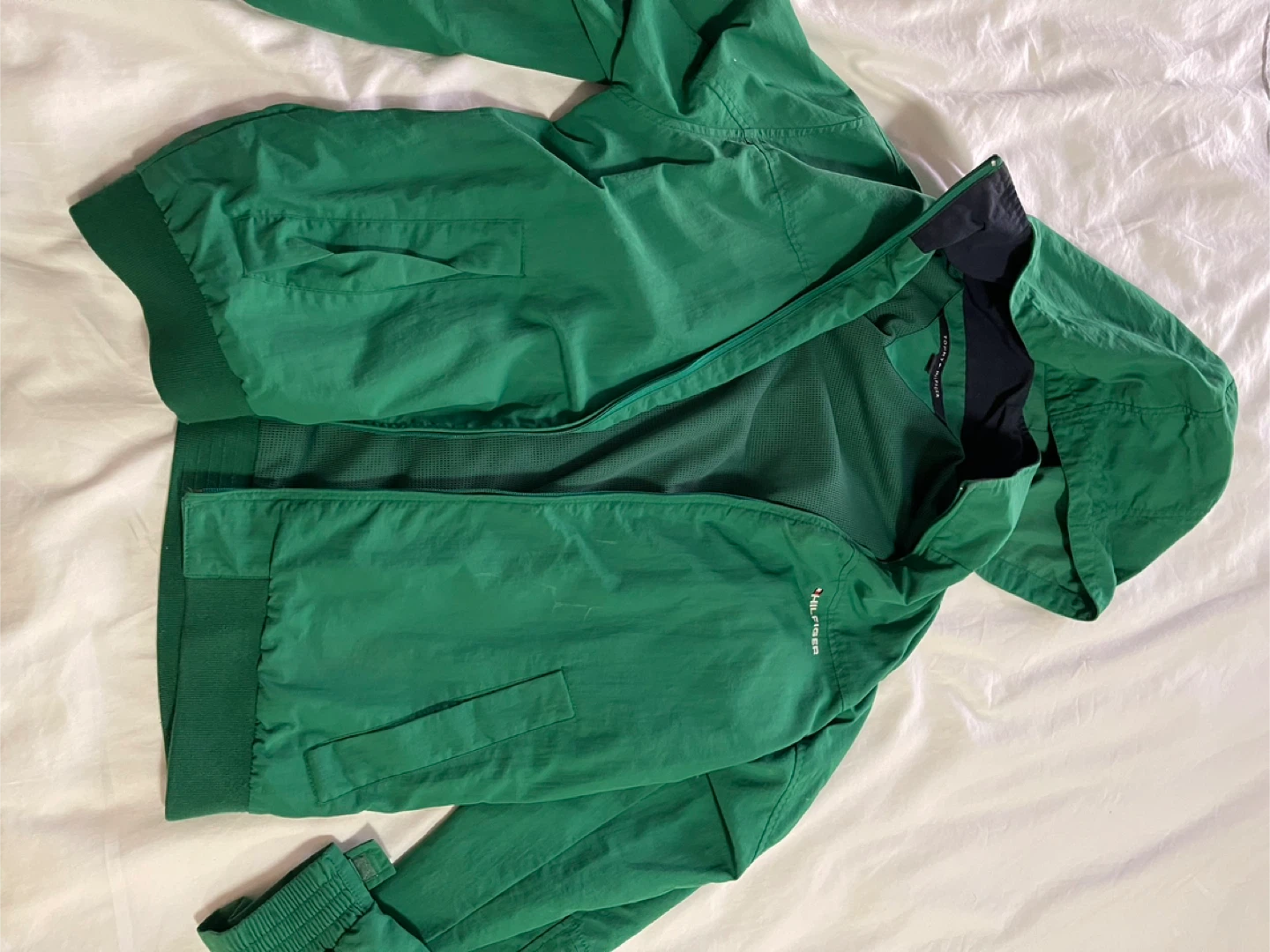 Tommy Hilfiger Green Jacket - Size Medium