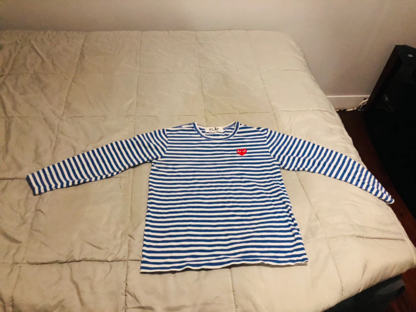 Play Striped Long Sleeve T-Shirt new