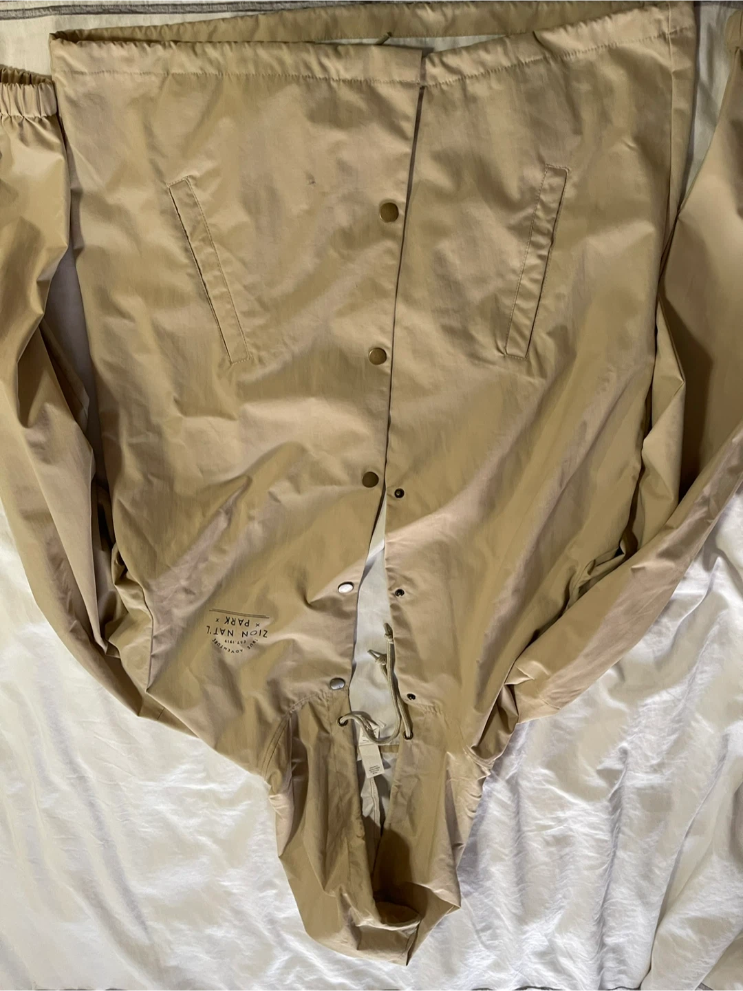 Your Favorite Sweatshirt Company Nylon Jacket Size L