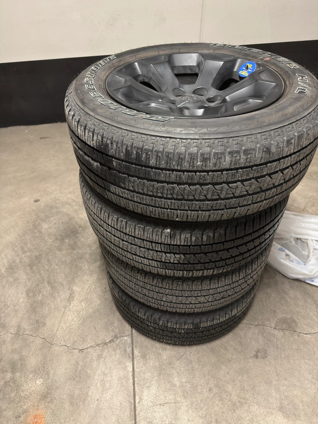2026 Ram 1500 Bridgestone Dueler Tires with Rims - photo 4