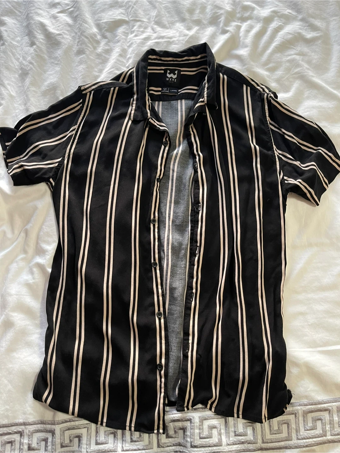 Van Heusen Men's Striped Button-Up Shirt - photo 2